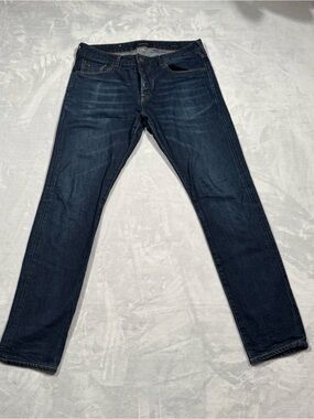 Scotch & Soda Ralston Slim Fit Jeans Mens W33 L34 Dark Wash Denim